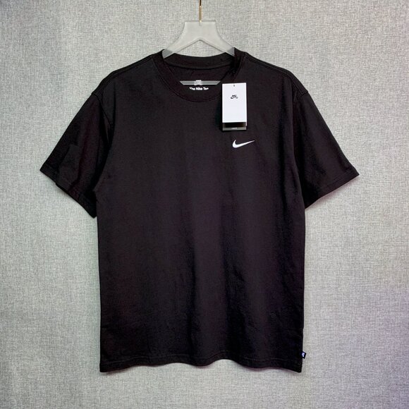 NIKE SB Skate T-Shirt in Black & “The Nike Tee” T-shirt in Grey — Small - Picture 3 of 10
